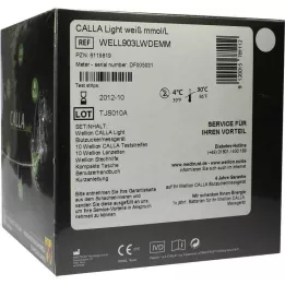 WELLION CALLA glycémie légère mg.Set mmol/l blanc, 1 pc