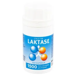 Capsules denzyme Lactase 1500 FCC , 100 pièces