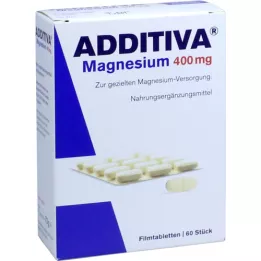 ADDITIVA Magnésium 400 mg de comprimés de films, 60 pc