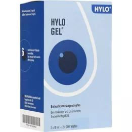 HYLO-GEL gouttes oculaires, 2x10 ml