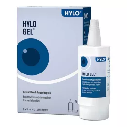 HYLO-GEL Collyre, 2X10 ml