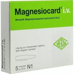 MAGNESIOCARD i.v. Solution dinjection, 5x10 ml
