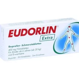 EUDORLIN Douleur supplémentaire de libuprofène-Tableau, 20 pc