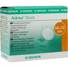 Askina Ocula Eye Kompr.56x72 mm Sans fois, 5 pc