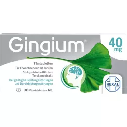 GINGIUM Comprimés pelliculés, 30 pcs