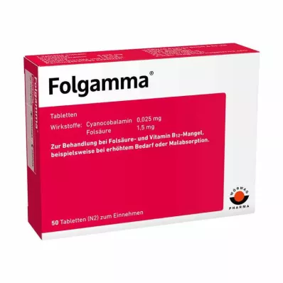 FOLGAMMA Comprimés, 50 pièces FOLGAMMA Comprimés, 50 pièces