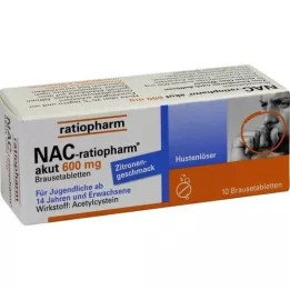 NAC-ratiopharm Brokelass de soudure contre toux., 10 pc