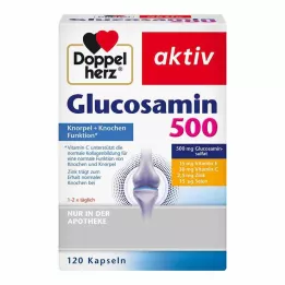 DOPPELHERZ Glucosamine 500 gélules, 120 pièces