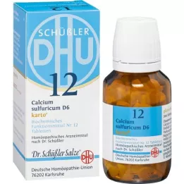 BIOCHEMIE DHU 12 Calcium Sulfuricum D 6 Tabl.Karto, 200 pc
