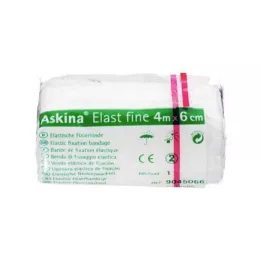 ASKINA Bande fine Elast 6 cmx4 m cellophane, 1 pièce
