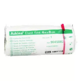 ASKINA Bande fine Elast 8 cmx4 m cellophane, 1 pièce