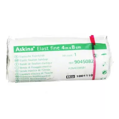 ASKINA Bande fine Elast 8 cmx4 m cellophane, 1 pièce