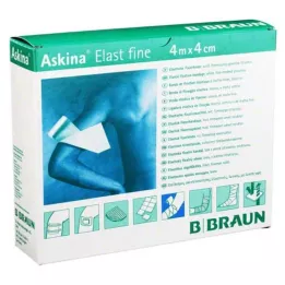 ASKINA Bande fine élastique 4 cm x 4 m en vrac, 20 pièces