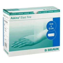 ASKINA Bande fine élastique 6 cm x 4 m en vrac, 20 pièces
