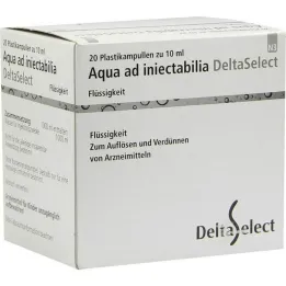 Aqua AD Iniectabilia Plastique, 20X10 ml