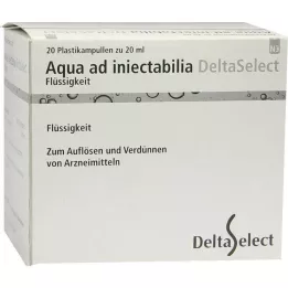 AQUA AD Injectable en plastique, 20X20 ml