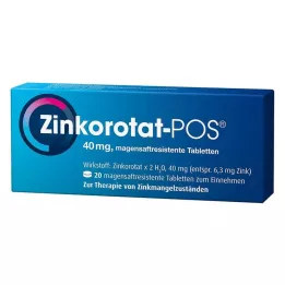 ZINKOROTAT POS comprimés gastro-résistants, 20 pcs