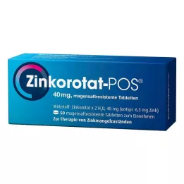 ZINKOROTAT POS comprimés gastro-résistants, 50 pcs