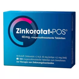 ZINKOROTAT POS comprimés gastro-résistants, 100 pcs