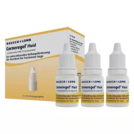 CORNEREGEL Collyre fluide, 3X10 ml