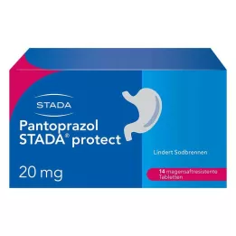 PANTOPRAZOL STADA Protect 20 mg comprimés gastro-résistants, 14 pcs
