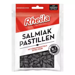 RHEILA Pastilles Salmiak sans sucre, 90 g