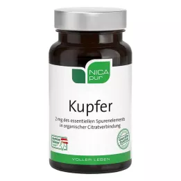 NICAPUR Capsules de cuivre, 60 pièces
