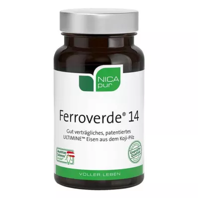 NICAPUR Ferroverde 14 gélules, 60 pcs
