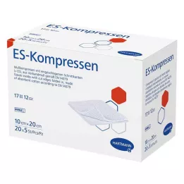 ES-KOMPRESSEN Stéril 10x20 cm 12 fois grand pack, 20x5 pc