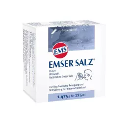 EMSER Sel 1,475 g de poudre, 20 pcs