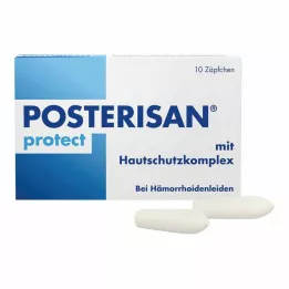 POSTERISAN Suppositoires protecteurs, 10 pièces