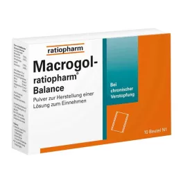 MACROGOL-ratiopharm Balance Plv.z.H.e.L.z.Einn., 10 pièces