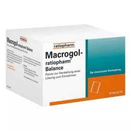 MACROGOL-ratiopharm Balance Plv.z.H.e.L.z.Einn., 50 pièces