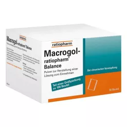 MACROGOL-ratiopharm Balance Plv.z.H.e.L.z.Einn., 100 pièces