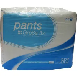Pantalon Param Basic Taille 3 XL, 16 pc