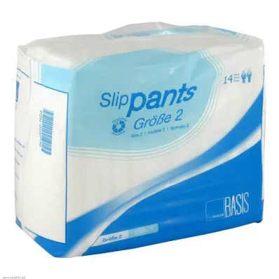 Param Slip Pants Taille de base 2, 14 pc Param Slip Pants Taille de base 2, 14 pc