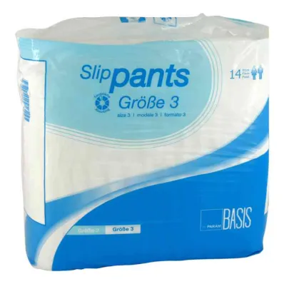 Param Slip Pants Basic Taille 3 (14 pièces) Param Slip Pants Basic Taille 3 (14 pièces)