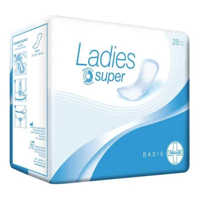 Modèles dincontinence pour dames Param Basic Super, 28 pc