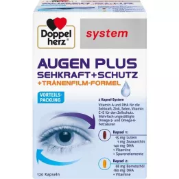 DOPPELHERZ Eyes Plus EyeSight + Protection System Kaps., 120 pc