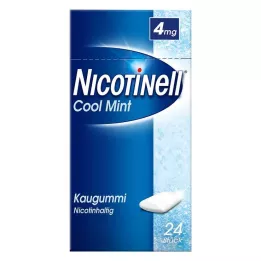 NICOTINELL Chewing-gum Cool Mint 4 mg, 24 pièces