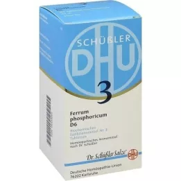 BIOCHEMIE DHU 3 Ferrum Phosphoricum D 6 comprimés, 420 pc