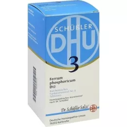 BIOCHEMIE DHU 3 Ferrum Phosphoricum D 12 comprimés, 420 pc