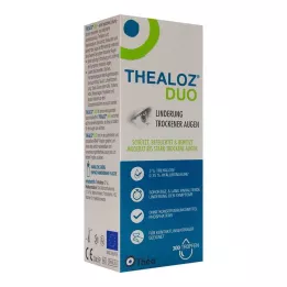 THEALOZ Duo de gouttes pour les yeux, 10 ml