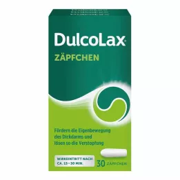 DULCOLAX Suppositoires, 30 pièces