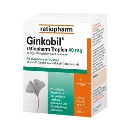 GINKOBIL-ratiopharm gouttes 40 mg, 200 ml