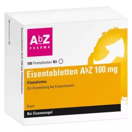EISENTABLETTEN Comprimés pelliculés AbZ 100 mg, 100 pcs
