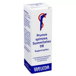 PRUNUS SPINOSA SUMMITATES D 8 gouttes pour les yeux, 10 ml