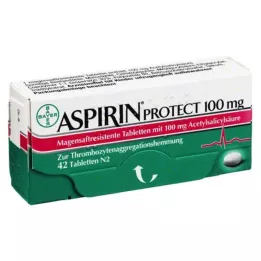 ASPIRIN Comprimés gastro-résistants Protect 100 mg, 42 pcs