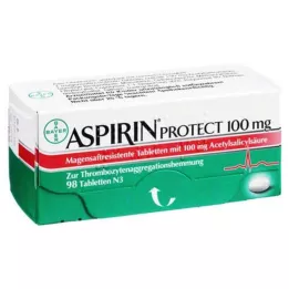 ASPIRIN Comprimés gastro-résistants Protect 100 mg, 98 pcs
