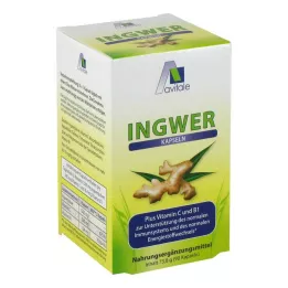 INGWER Gélules de 500 mg + vitamine B1 + C, 90 pcs
